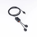 Electromyography (EMG) Smart Sensor for Biosignals PRO with two electrode snaps and coiled cable