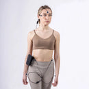 Biosignals PRO worn at the waist with EOG, EEG and 6-lead ECG Smart Sensors connected