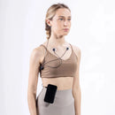 Single-lead ECG Smart Sensor electrodes placed on the chest with the Biosignals PRO hub at the waist
